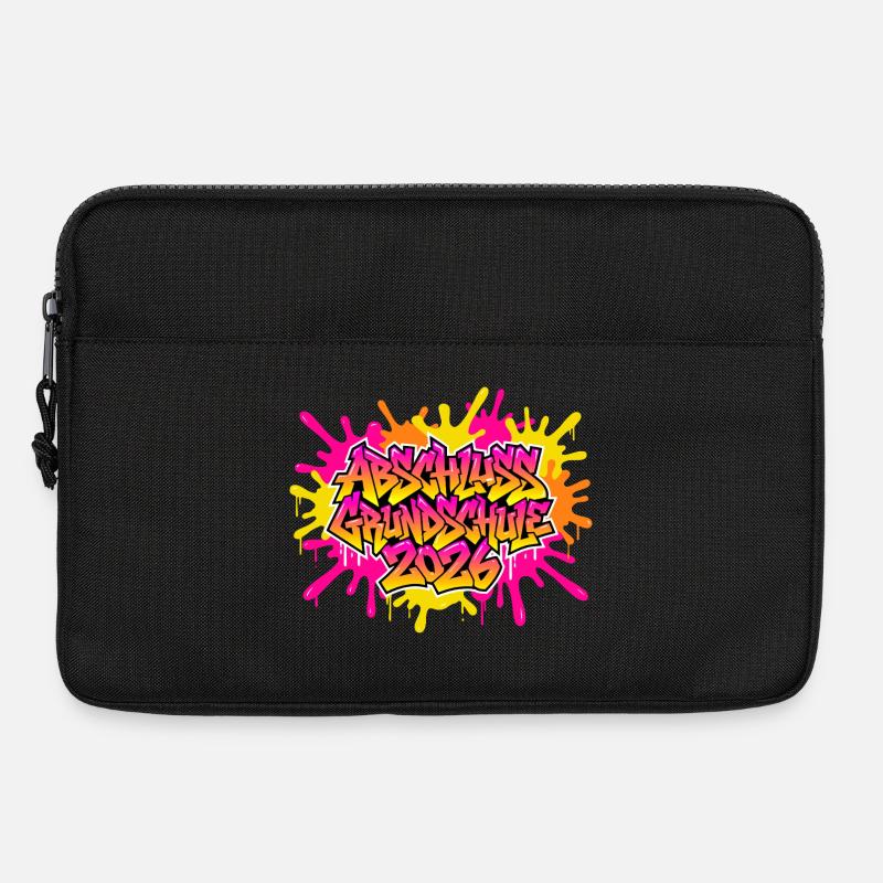 Grundschule Abschluss 2026 Graffiti - Laptoptasche 13" - Schwarz