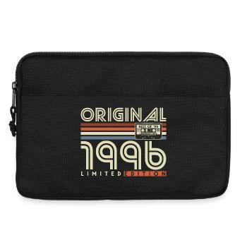 Jahrgang 1996 Geburtstag Vintage Retro Geschenk - Laptoptasche 13" - Schwarz - Vorne