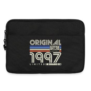 1997 Vintage Vintage Rétro Cadeau d’anniversaire - Sacoche pour ordinateur portable 13 pouces - noir - Devant
