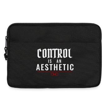 Kontrolle ist eine Ästhetik – dominante Eleganz - Laptoptasche 13" - Schwarz - Vorne