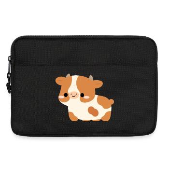 Veau de vache de Guernesey - Sacoche pour ordinateur portable 13 pouces - noir - Devant