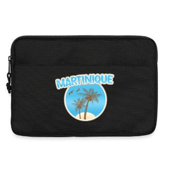 Martinique Beach - Laptop bag 13" - black - Front