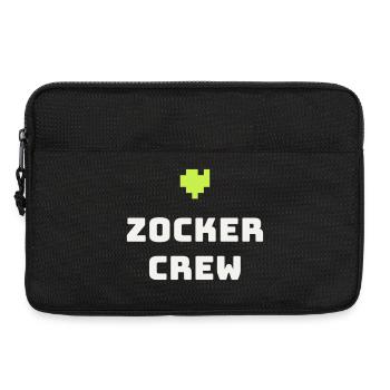 Gamer Crew Gaming Gamer Pixel Console Gift - Laptop bag 13" - black - Front