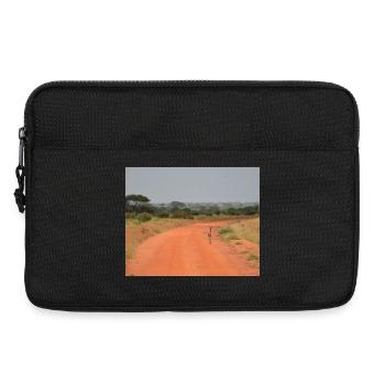 Antilope sur la Route Rouge - Sacoche pour ordinateur portable 13 pouces - noir - Devant