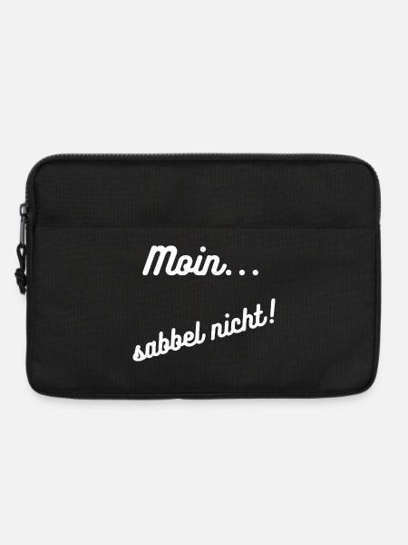 Heimatliebe Nord/ Moin - Laptoptasche 13" - Schwarz