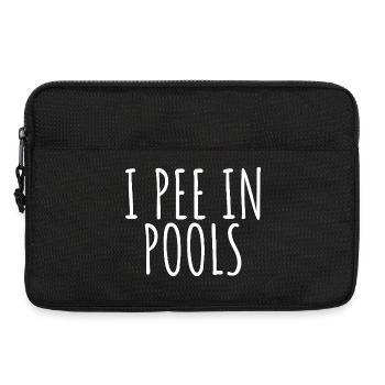 Handgezeichneter Text der Poolside Truth Handgezeichneter Text - Laptoptasche 13" - Schwarz - Vorne