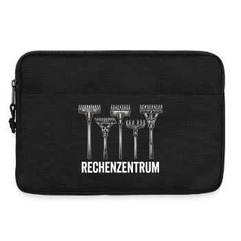 Leiter vom Rechenzentrum Gartenoutfit Gartenarbeit - Laptoptasche 13" - Schwarz - Vorne