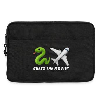 Errate den Film Lustig Humorvoll - Laptoptasche 13" - Schwarz - Vorne