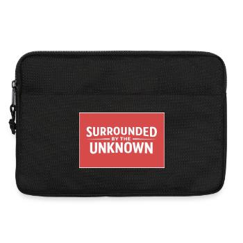 Sourrounded by the unknown - Laptoptasche 13" - Schwarz - Vorne