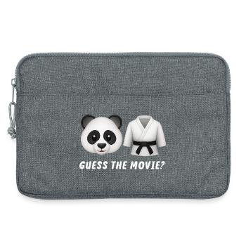Errate den Film Lustig Humorvoll - Laptoptasche 13" - Grau meliert - Vorne