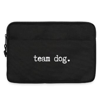 team dog - Laptoptasche 13" - Schwarz - Vorne