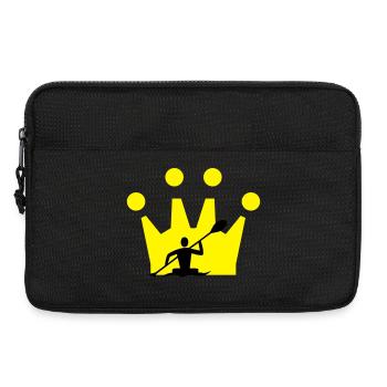 Couronne de canoë - Sacoche pour ordinateur portable 13 pouces - noir - Devant