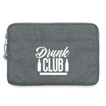 Drunk Club - Laptoptasche 13" - Grau meliert - Vorne