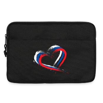 Slovaquie - Sacoche pour ordinateur portable 13 pouces - noir - Devant