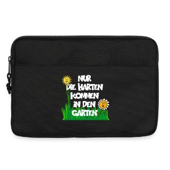 NUR DIE HARTEN KOMMEN IN DEN GARTEN - Laptoptasche 13" - Schwarz - Vorne