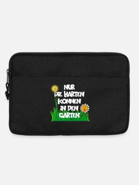 NUR DIE HARTEN KOMMEN IN DEN GARTEN - Laptoptasche 13" - Schwarz