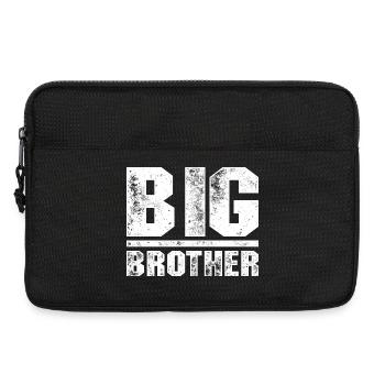 Orwellian Surveillance Bold - Laptop bag 13" - black - Front