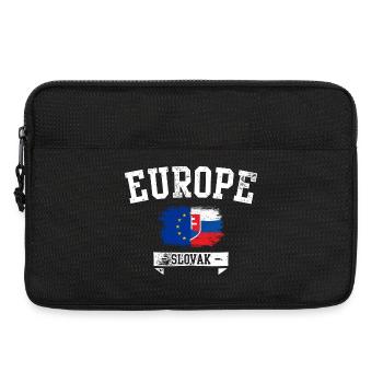 Eu slovak flag - Laptop bag 13" - black - Front