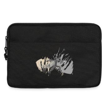 Dein Yoga-Style - Laptoptasche 13" - Schwarz - Vorne