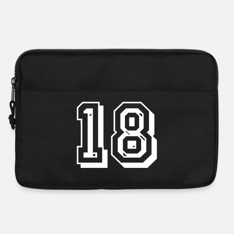 18.Geburtstag volljährig - Laptoptasche 13" - Schwarz