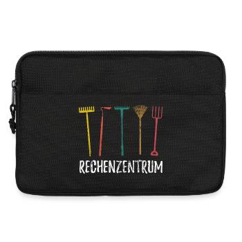 Rechenzentrum - Gärtner Garten Pflanzen - Laptoptasche 13" - Schwarz - Vorne