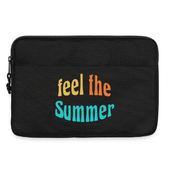 Feel the Summer - Laptop bag 13" - black - Front
