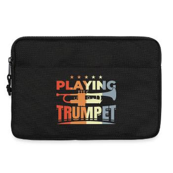 Trumpet Spell - Laptop bag 13" - black - Front