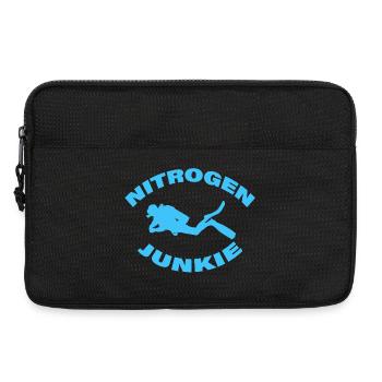 ACCRO À L’AZOTE - Sacoche pour ordinateur portable 13 pouces - noir - Devant
