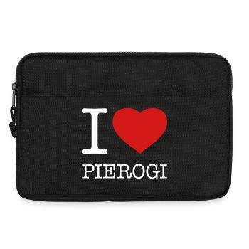 I LOVE PIEROGI - Laptoptasche 13" - Schwarz - Vorne