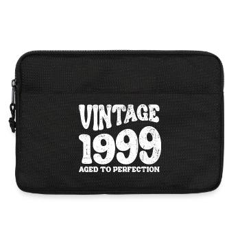 Jahrgang 1990 Bis zur Perfektion gereift - Laptoptasche 13" - Schwarz - Vorne