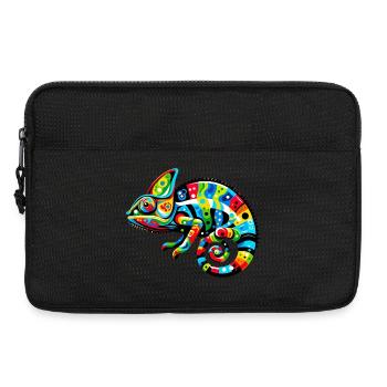 Chamäleon - Laptoptasche 13" - Schwarz - Vorne