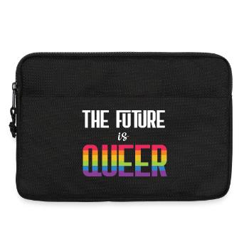 LGBTQ Pride Month - Die Zukunft ist queer - Laptoptasche 13" - Schwarz - Vorne