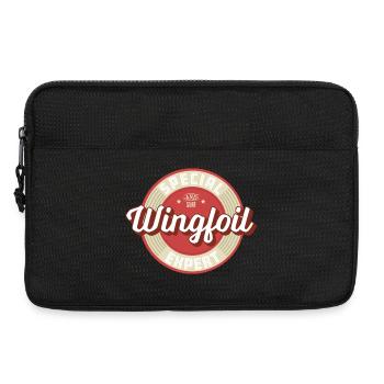 Wingfoil Label - Laptoptasche 13" - Schwarz - Vorne