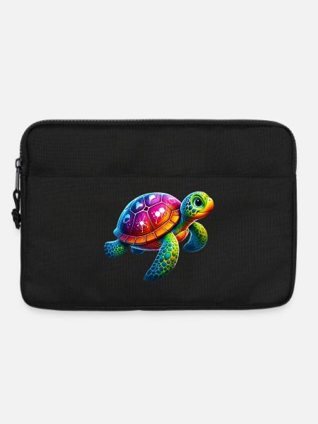 Schildkröte - Laptoptasche 13" - Schwarz