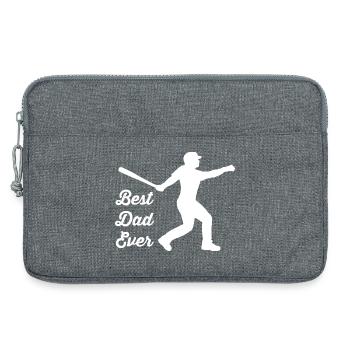 Baseball - Laptoptasche 13" - Grau meliert - Vorne