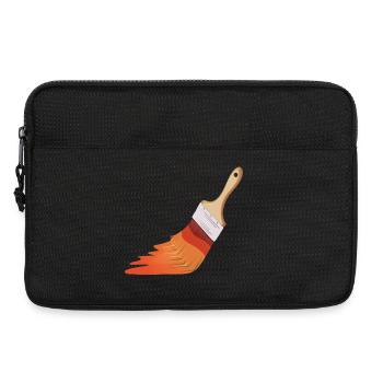 Pinceaux de peintre - Sacoche pour ordinateur portable 13 pouces - noir - Devant