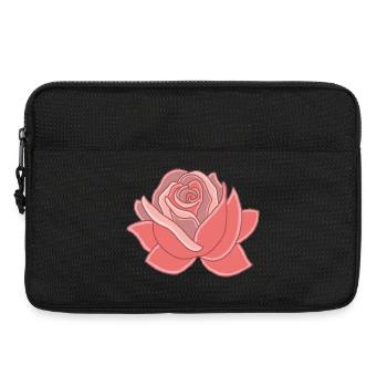 Coeur de la rose - Sacoche pour ordinateur portable 13 pouces - noir - Devant