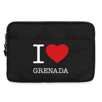 I LOVE GRENADA - Laptop bag 13" - black - Front