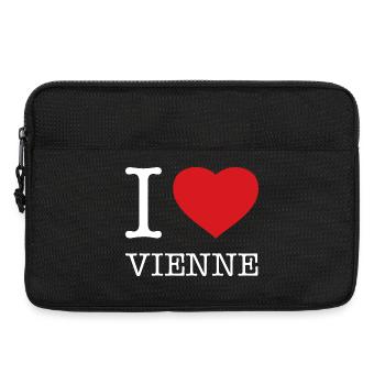 J’ADORE VIENNE - Sacoche pour ordinateur portable 13 pouces - noir - Devant