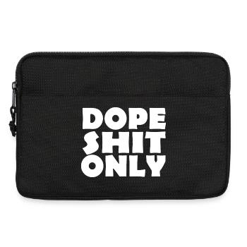 shit - Laptop bag 13" - black - Front