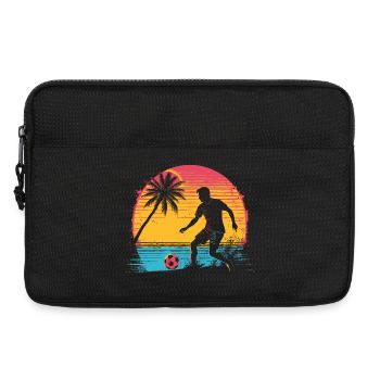 Footballeur - Sacoche pour ordinateur portable 13 pouces - noir - Devant