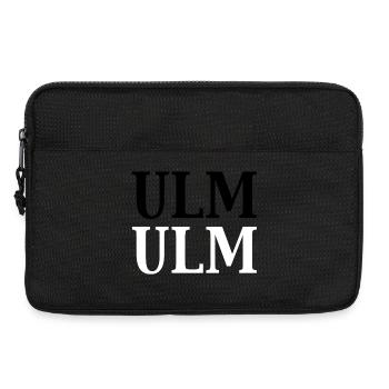 ULM ulm | Deutschland Württemberg Schwaben - Laptoptasche 13" - Schwarz - Vorne