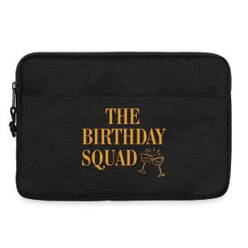 L'équipe d'anniversaire - Sacoche pour ordinateur portable 13 pouces - noir - Devant