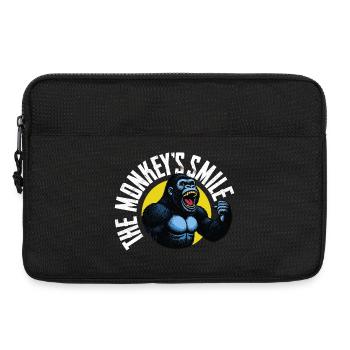 Gorille Rugissant en Style Vintage - Sacoche pour ordinateur portable 13 pouces - noir - Devant