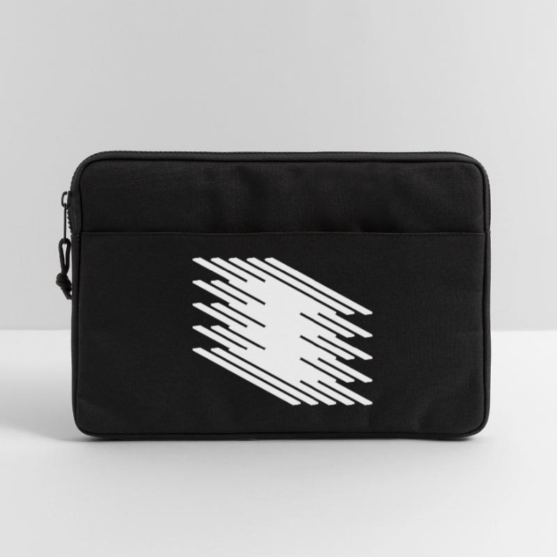 Abstract Dynamic Line Pattern Laptop bag 13"