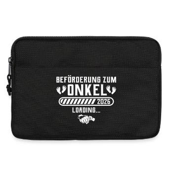 Uncle 2026 announce pregnancy - Laptop bag 13" - black - Front