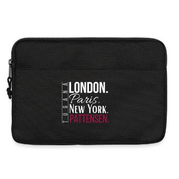 London Paris New York Pattensen - Laptop bag 13" - black - Front