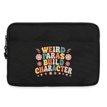 Weird Paras Build Personnage paraprofessionnel oie - Sacoche pour ordinateur portable 13 pouces - noir - Devant