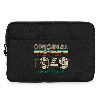 1949 Vintage Retro Geburtstagsgeschenk - Laptoptasche 13" - Schwarz - Vorne
