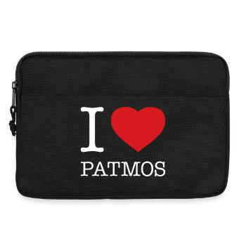 J’adore Patmos - Sacoche pour ordinateur portable 13 pouces - noir - Devant
